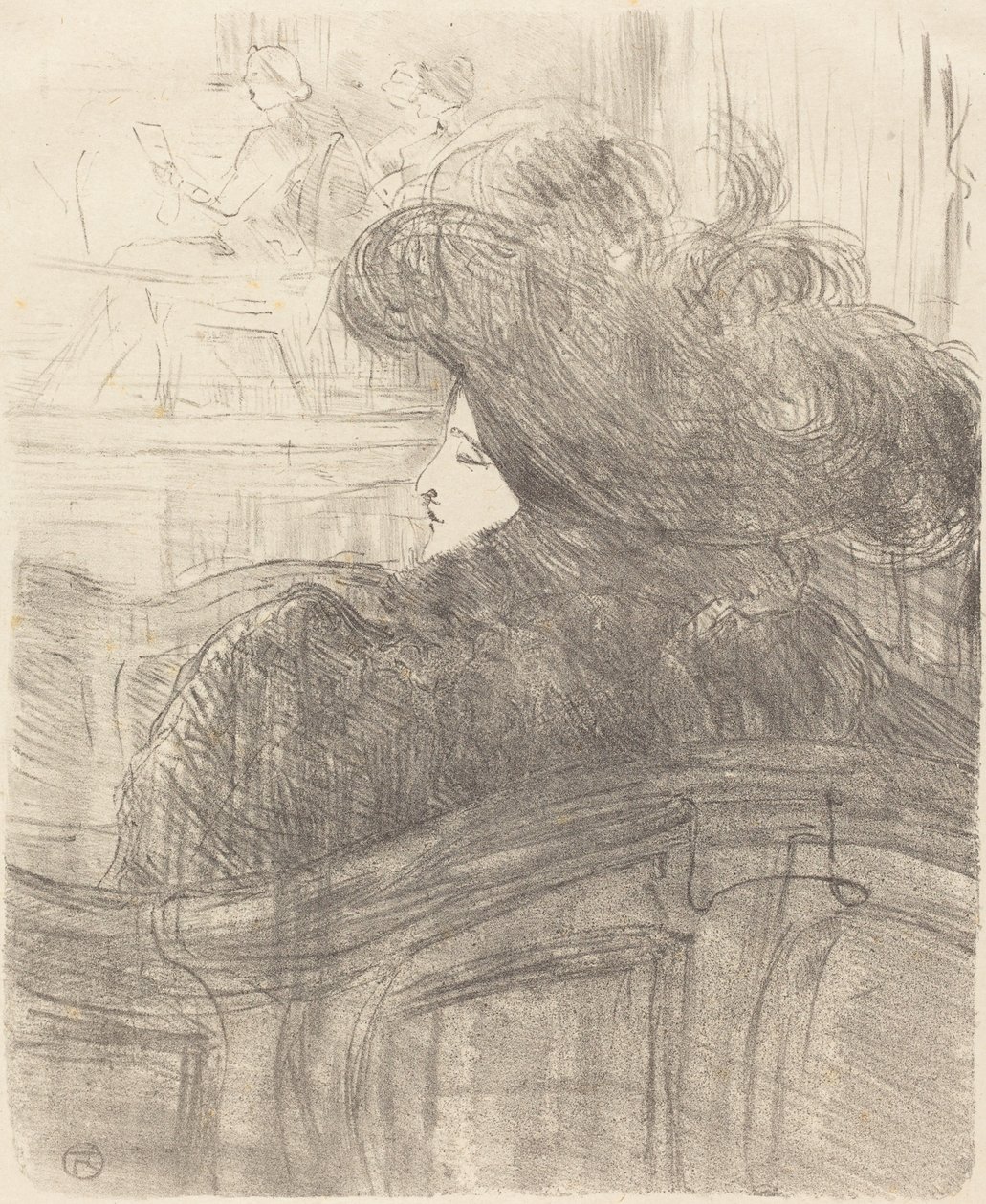 Cléo de Mérode von Henri de Toulouse Lautrec