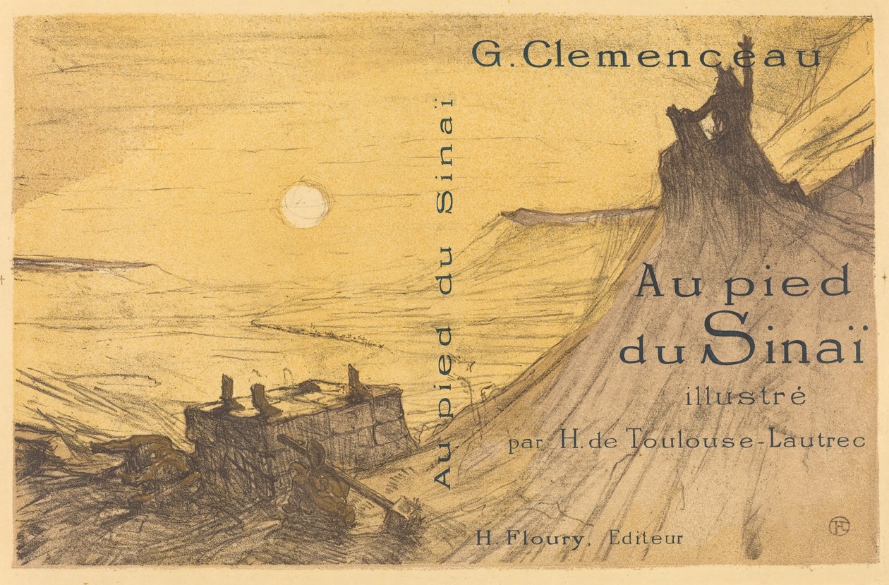 Cover für "Au pied du Sinaï" von Henri de Toulouse Lautrec