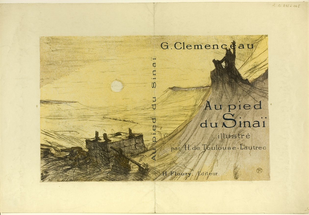 Cover für Au pied du Sinaï von Henri de Toulouse Lautrec