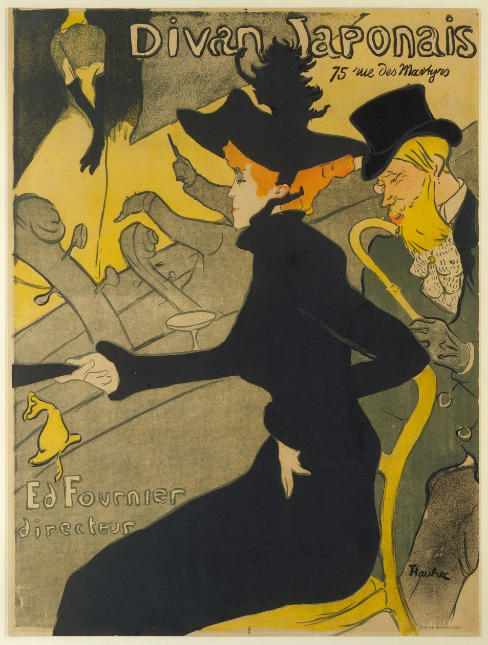 Divan Japonais von Henri de Toulouse Lautrec
