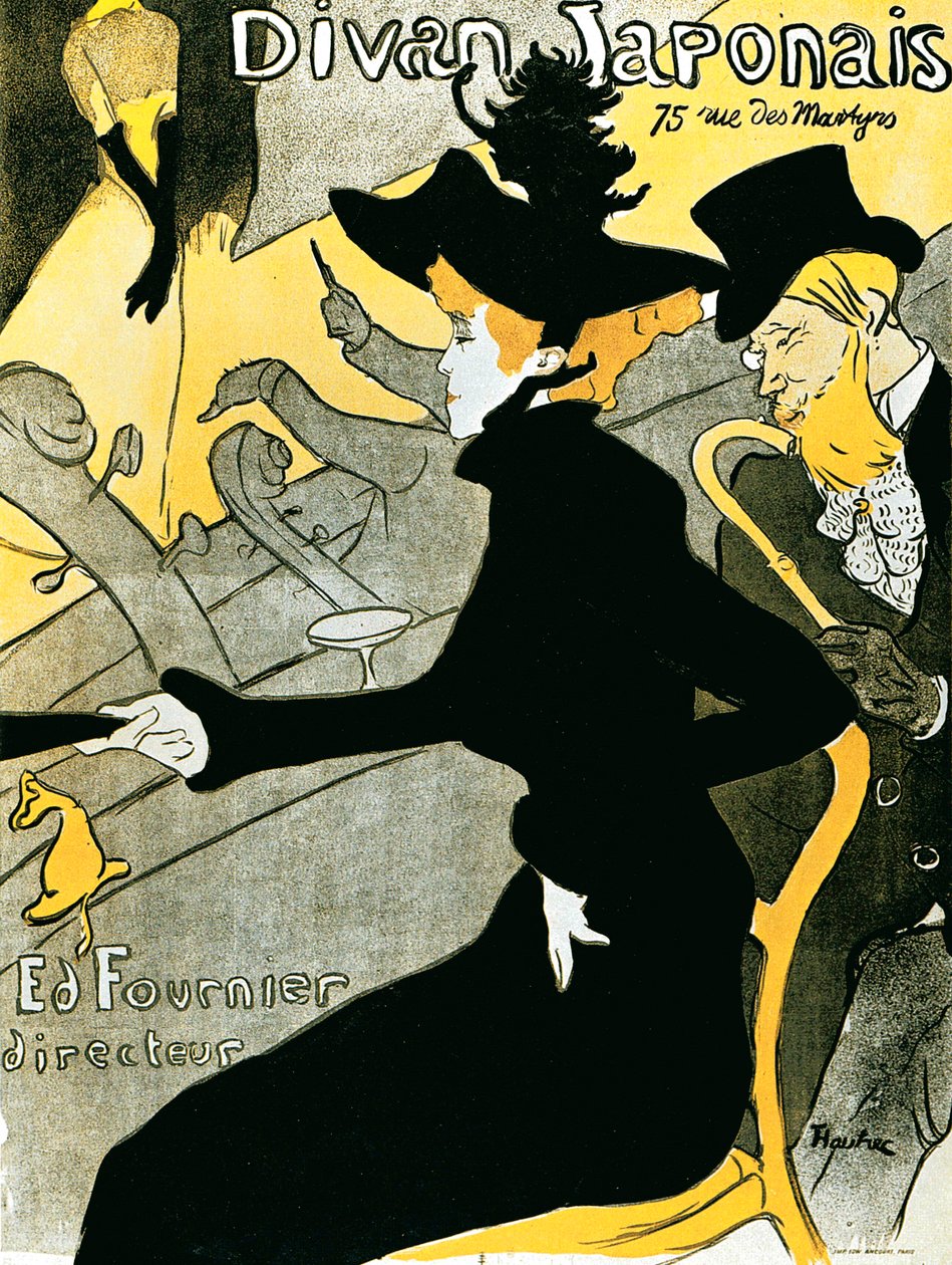 Divan Japonais Plakat, 1892 von Henri de Toulouse Lautrec