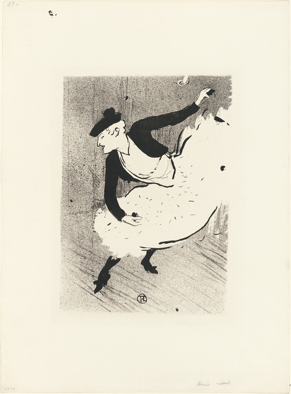 Edmée Lescot, aus Le Café-Concert von Henri de Toulouse Lautrec