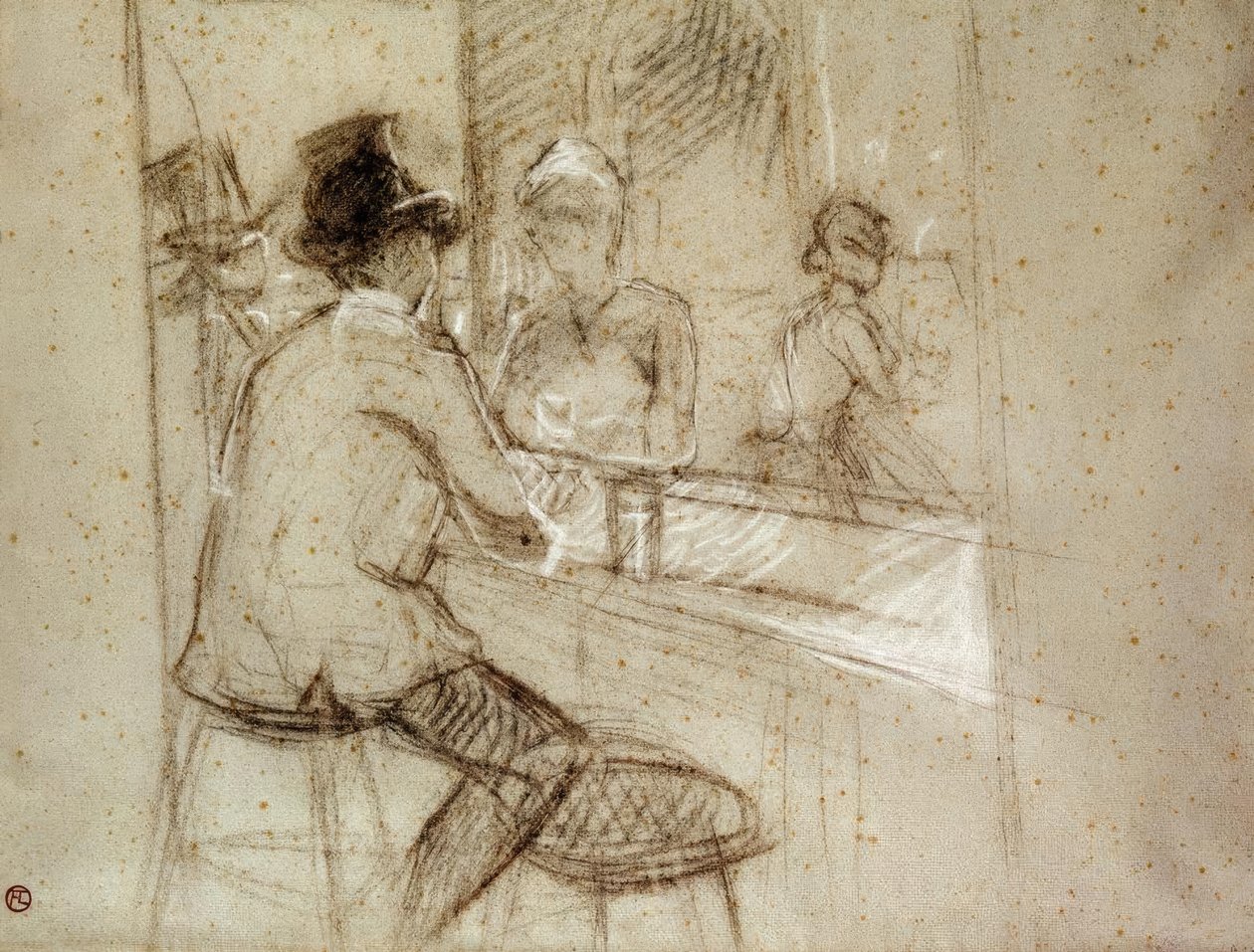 Gin Cocktail von Henri de Toulouse Lautrec
