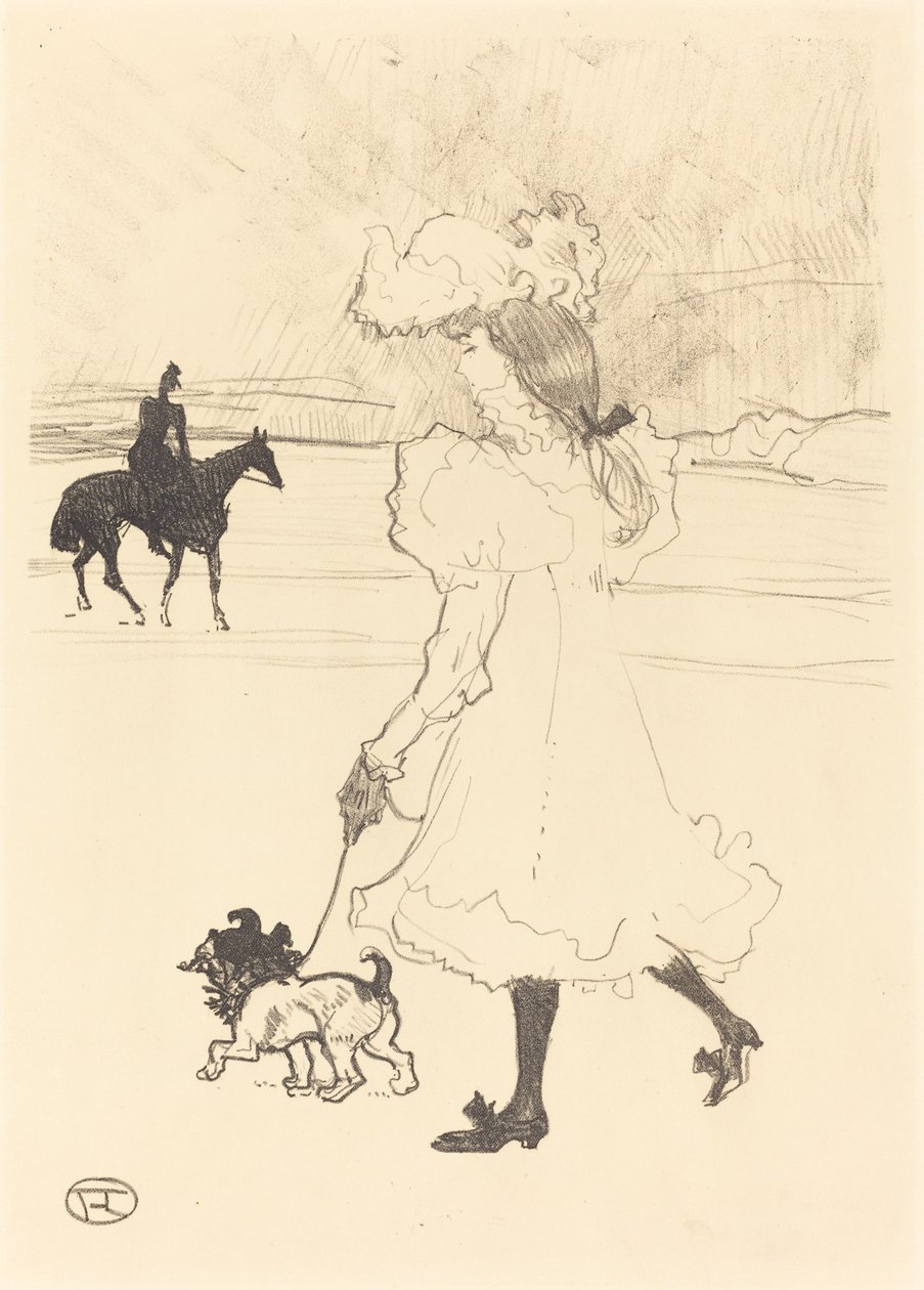 Im Wald, 1899 von Henri de Toulouse Lautrec