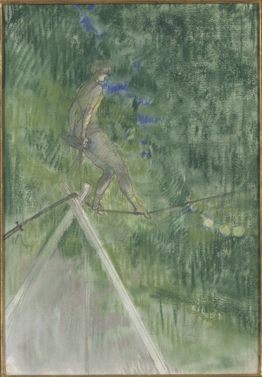 Die Seiltänzerin von Henri de Toulouse Lautrec
