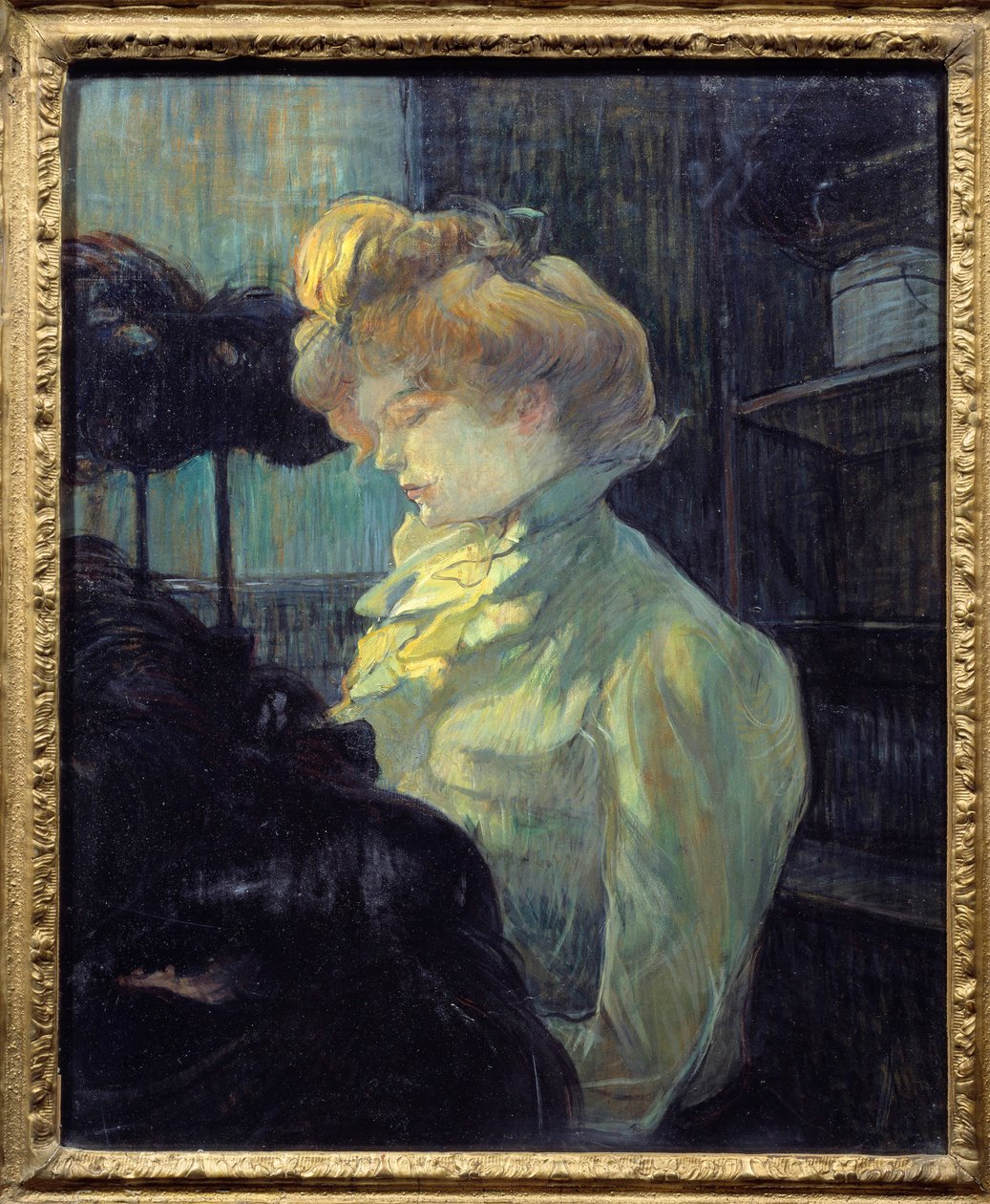 Die Modistin von Henri de Toulouse Lautrec