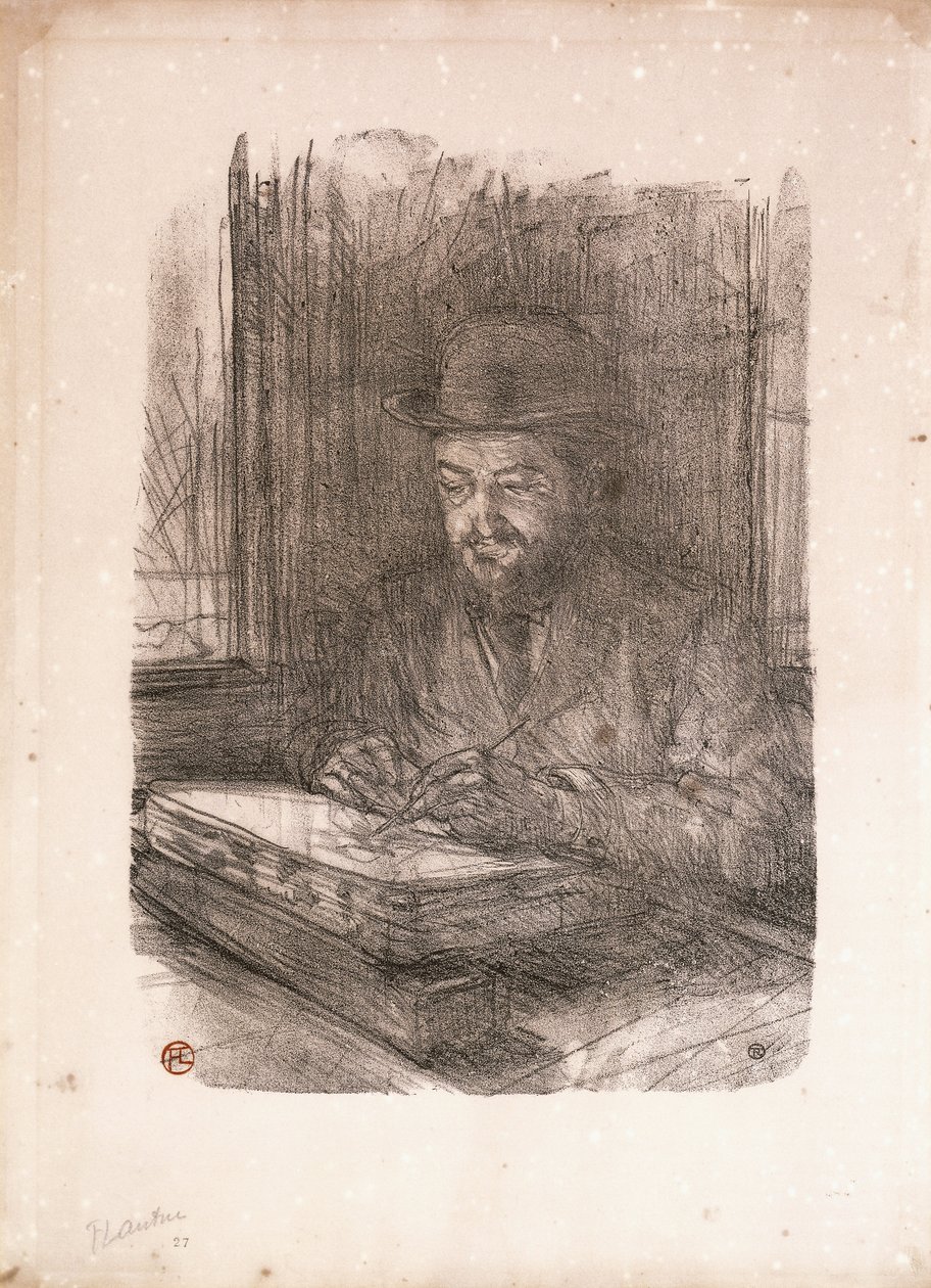 Le Bon Graveur, Adolphe Albert, 1898 von Henri de Toulouse Lautrec