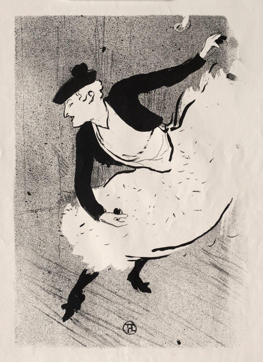 Le Café-concert: Edmée Lescot, 1893 von Henri de Toulouse Lautrec