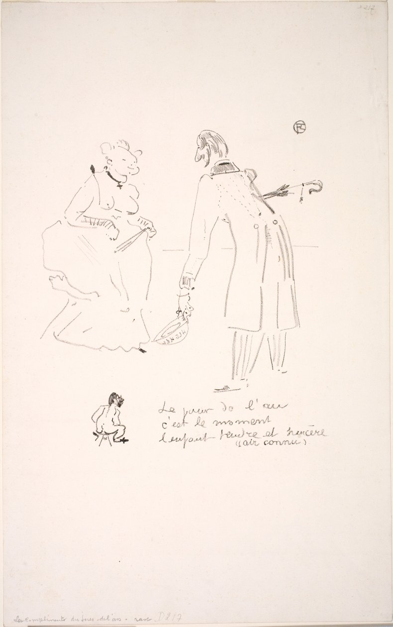 Das Neujahrskompliment von Henri de Toulouse-Lautrec