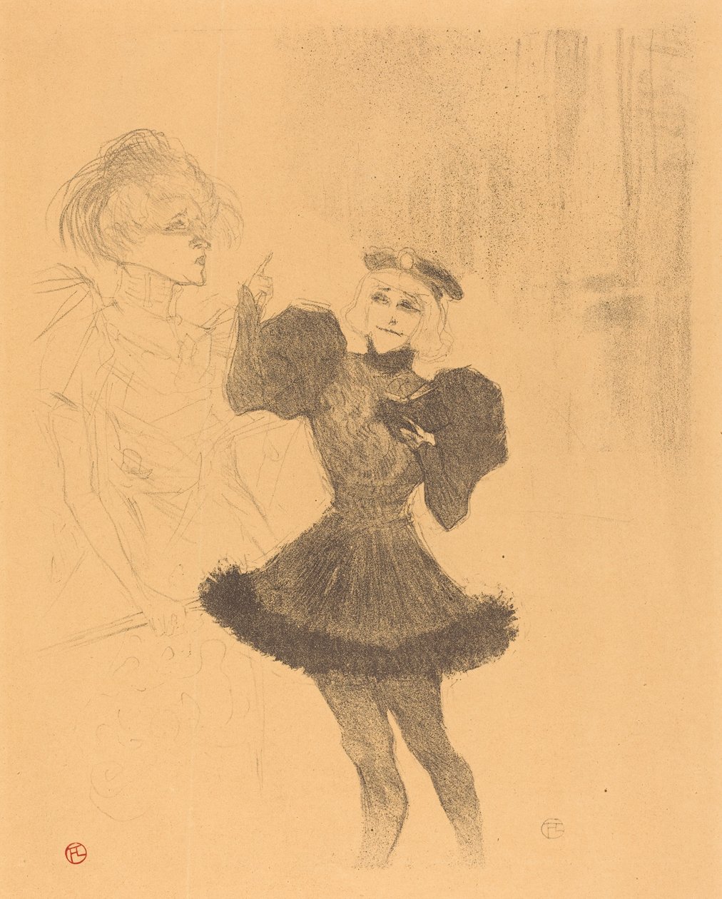 Lender und Lavalliere in Le fils de l