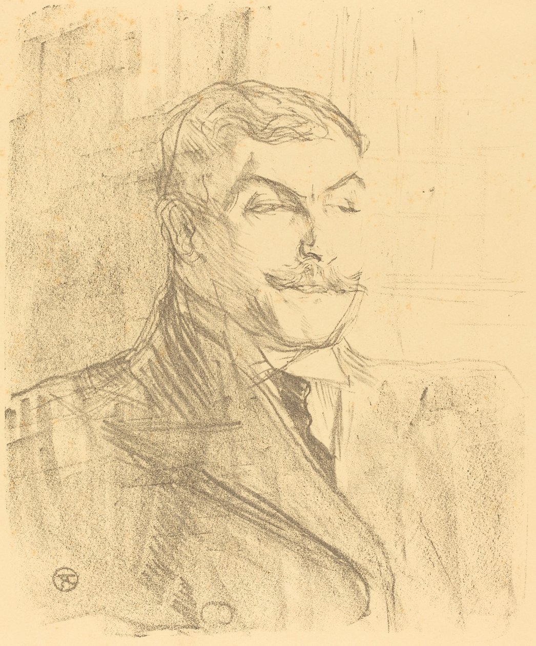 Lucien Guitry, 1896 von Henri de Toulouse Lautrec