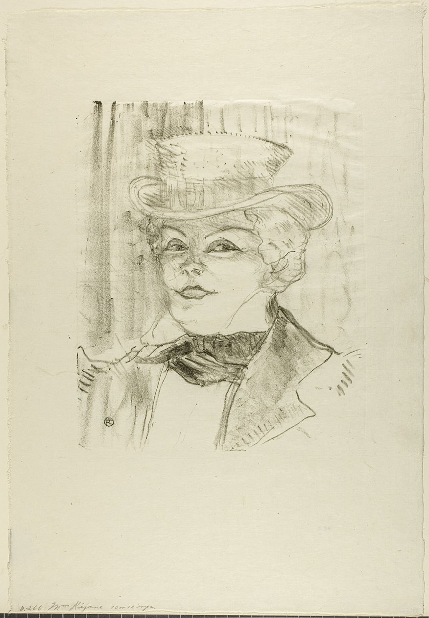 Madame Réjane von Henri de Toulouse Lautrec