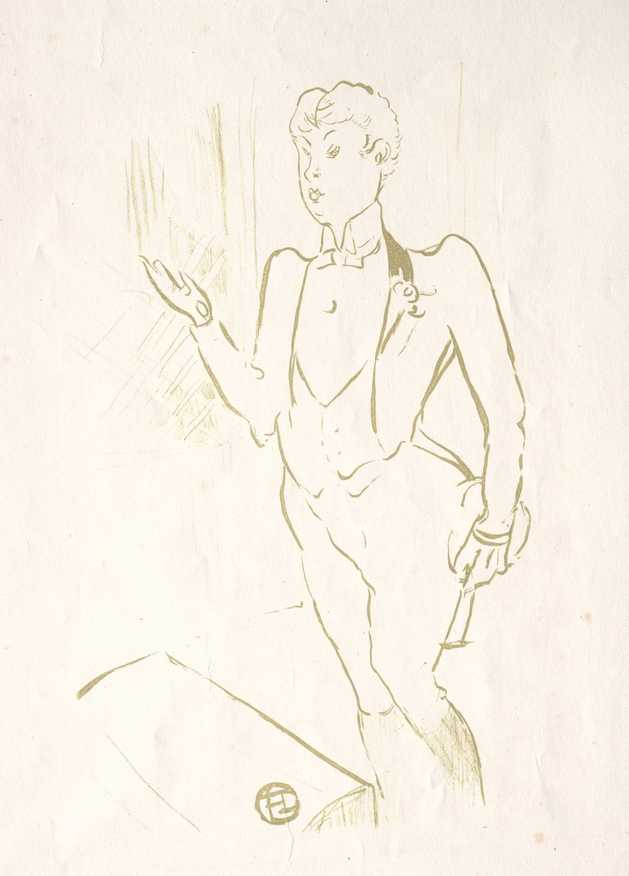 Mary Hamilton, 1893 von Henri de Toulouse Lautrec