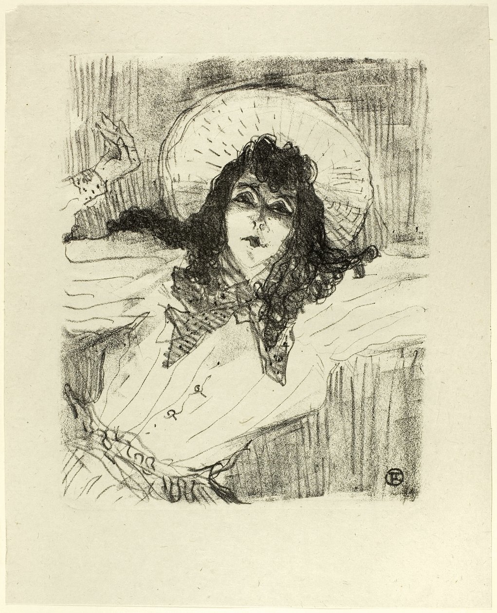 May Belfort, aus Treize Lithographies von Henri de Toulouse Lautrec