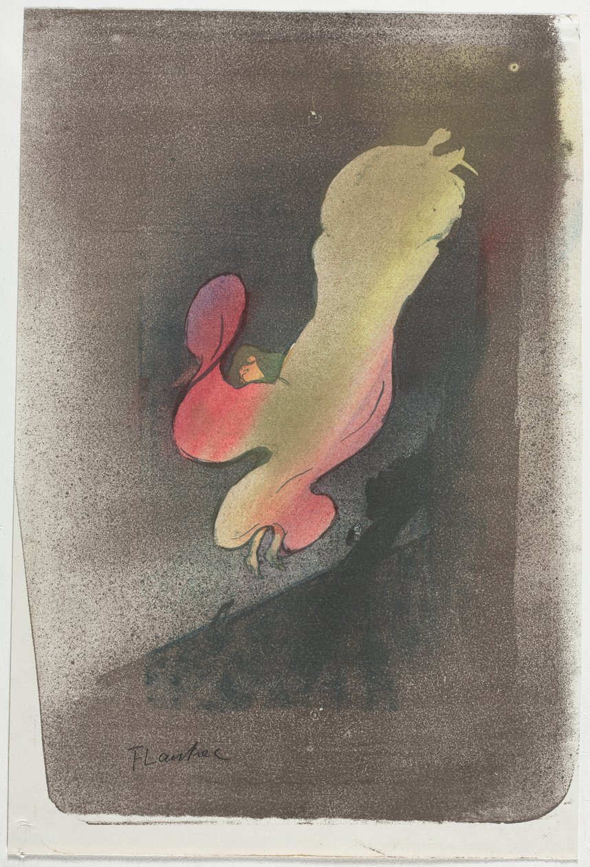 Miss Loïe Fuller von Henri de Toulouse-Lautrec