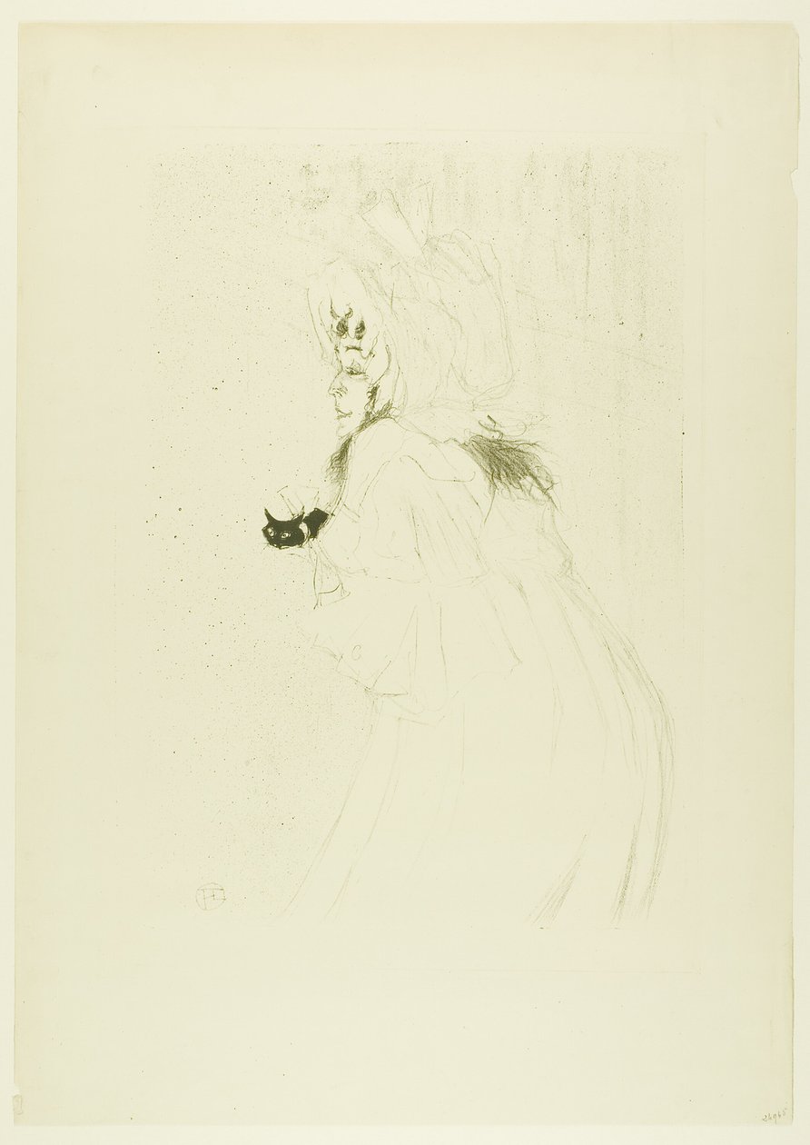 Miss May Belfort verbeugt sich von Henri de Toulouse Lautrec