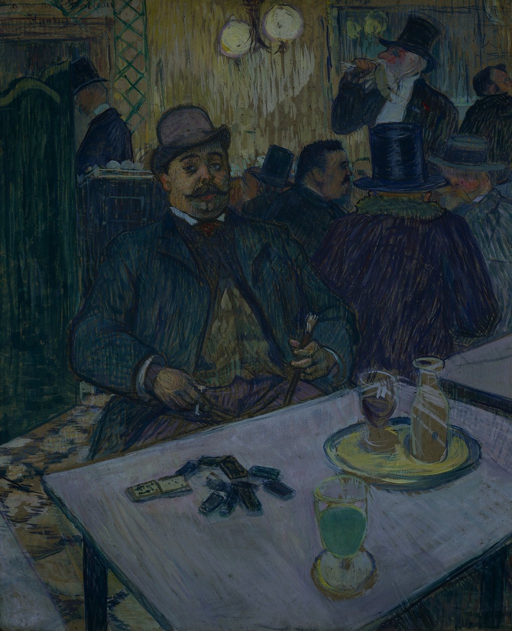 Monsieur Boileau im Café, 1893 von Henri de Toulouse Lautrec