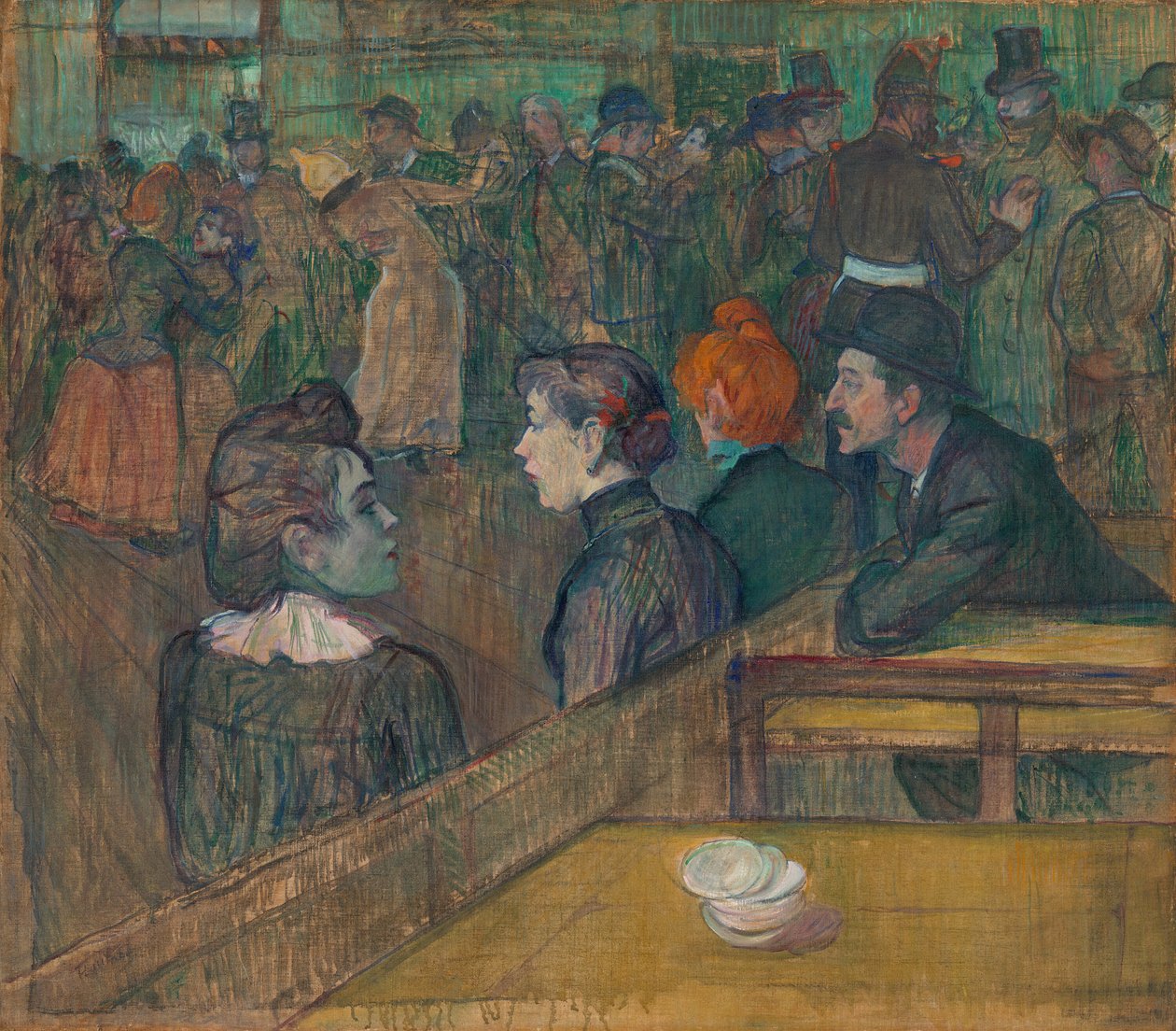 Moulin de la Galette, 1889 von Henri de Toulouse Lautrec