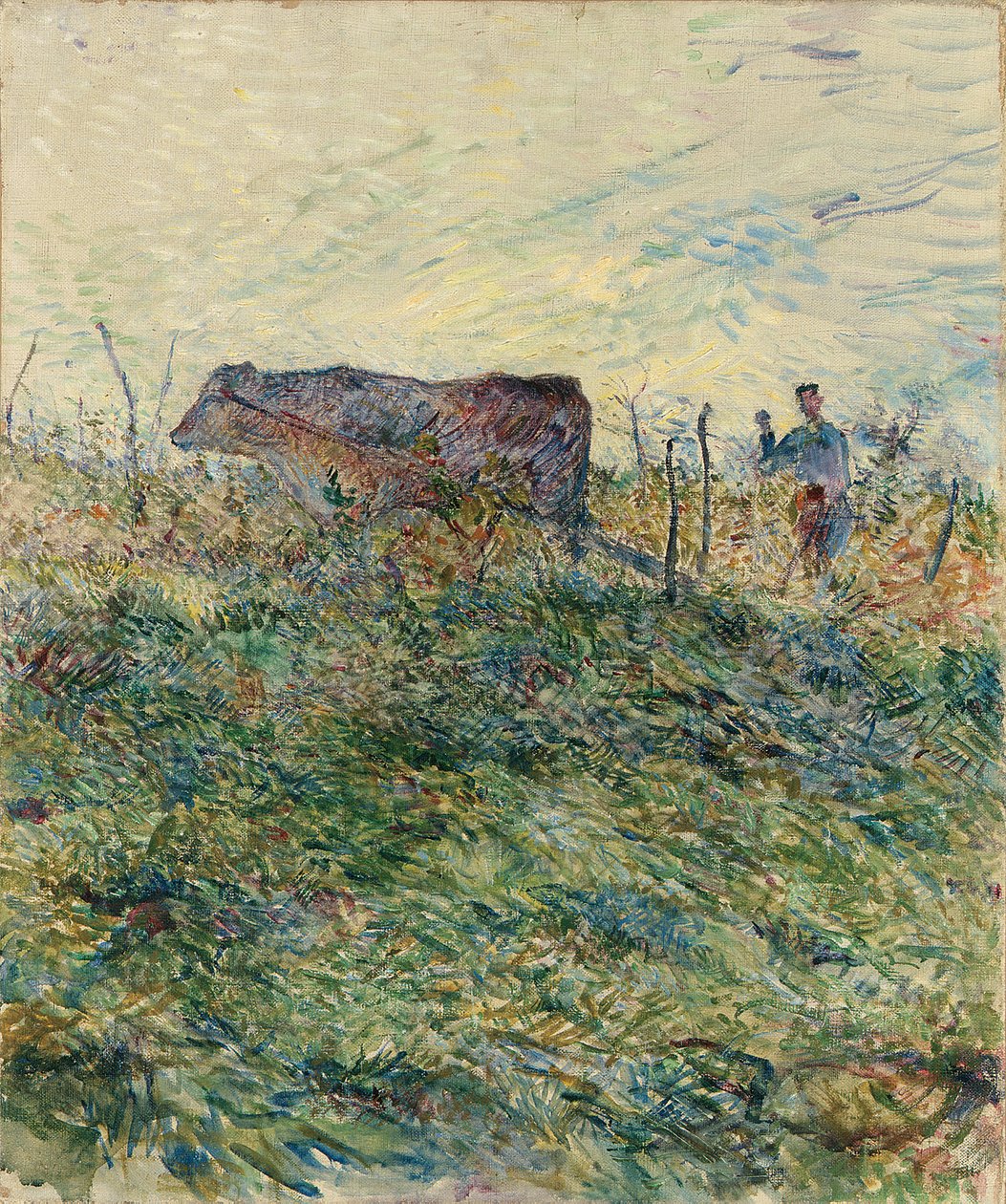 Pflügen im Weinberg, 1883 von Henri de Toulouse Lautrec