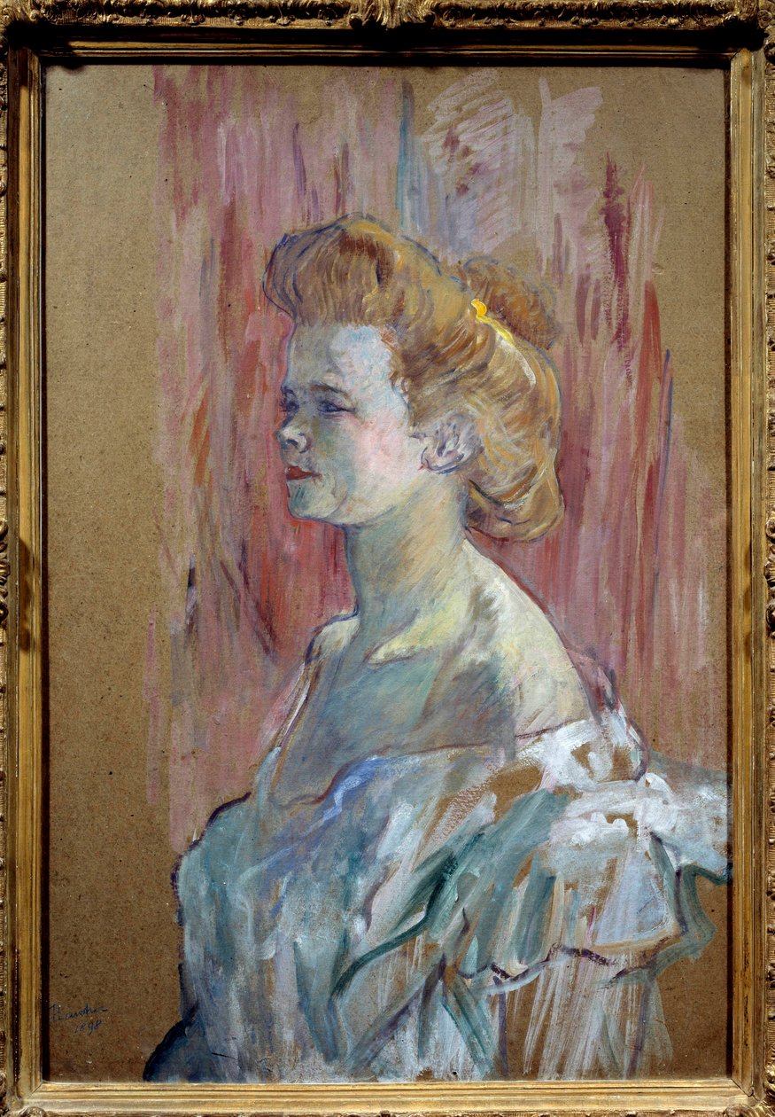 Prostitution: Porträt einer Hausfrau von Henri de Toulouse Lautrec