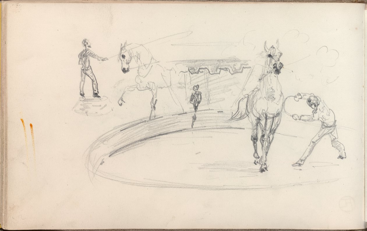 Skizzenbuch, 1880 von Henri de Toulouse Lautrec