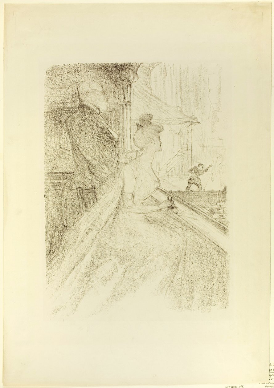 Die Schachtel, Faust von Henri de Toulouse Lautrec