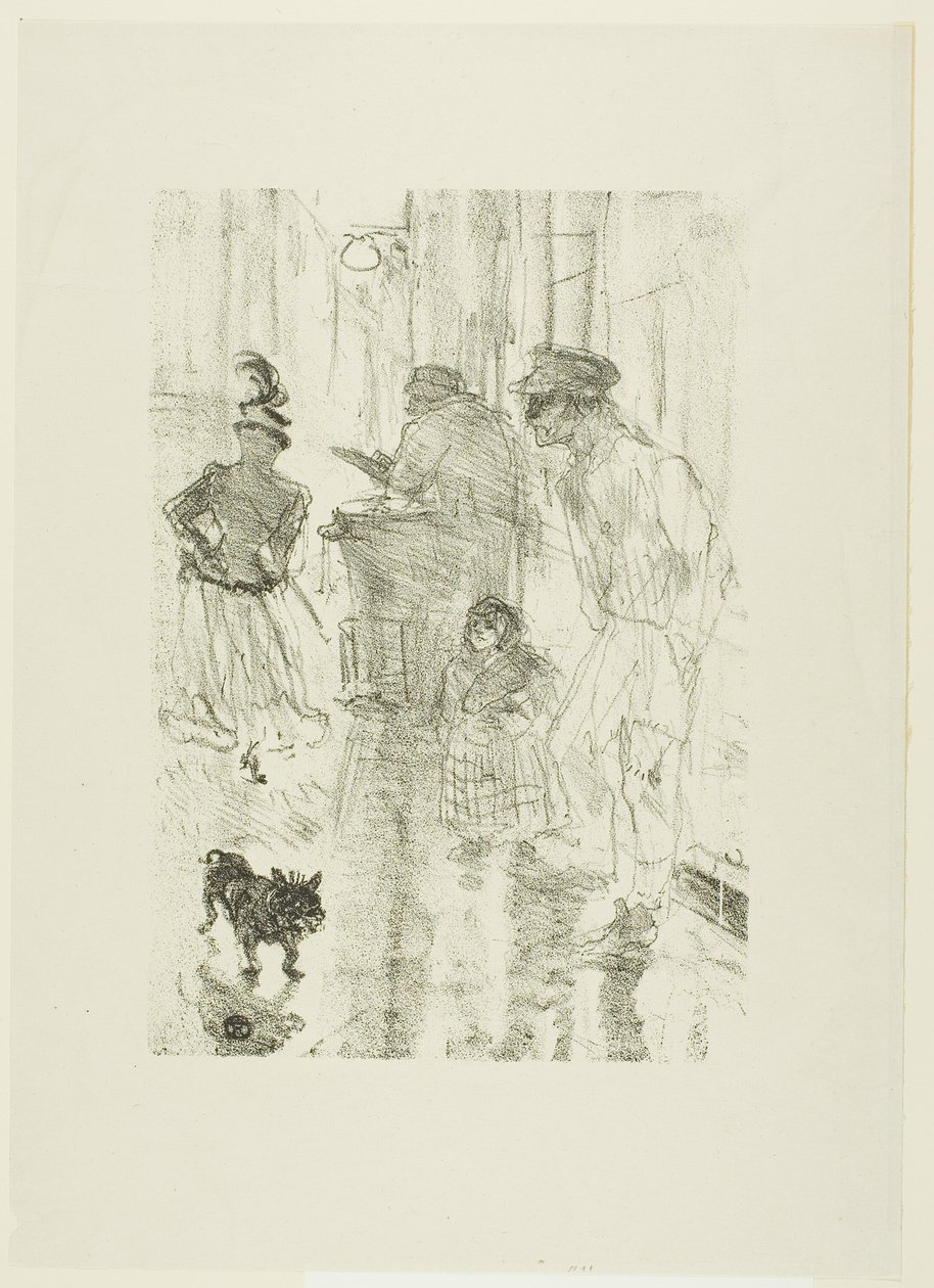 Der Kastanienverkäufer von Henri de Toulouse Lautrec