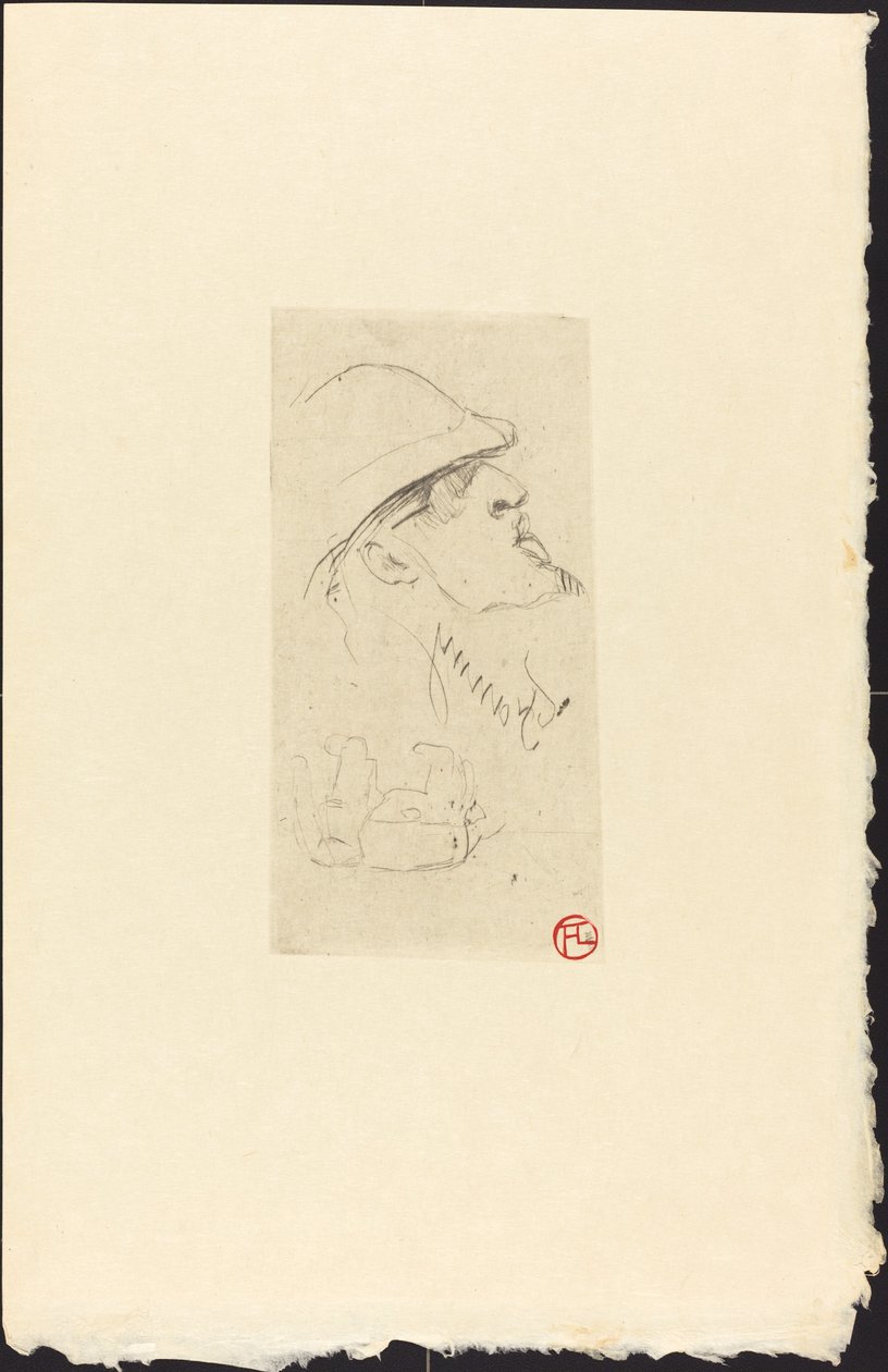 Der Entdecker Vicomte de Brettes von Henri de Toulouse Lautrec
