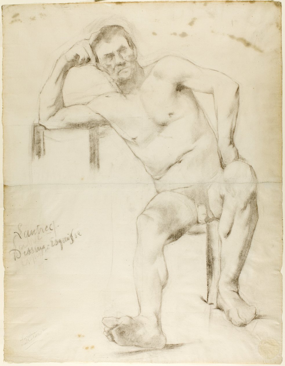 Das Modell Nizzavena, ca. 1882-83 von Henri de Toulouse-Lautrec