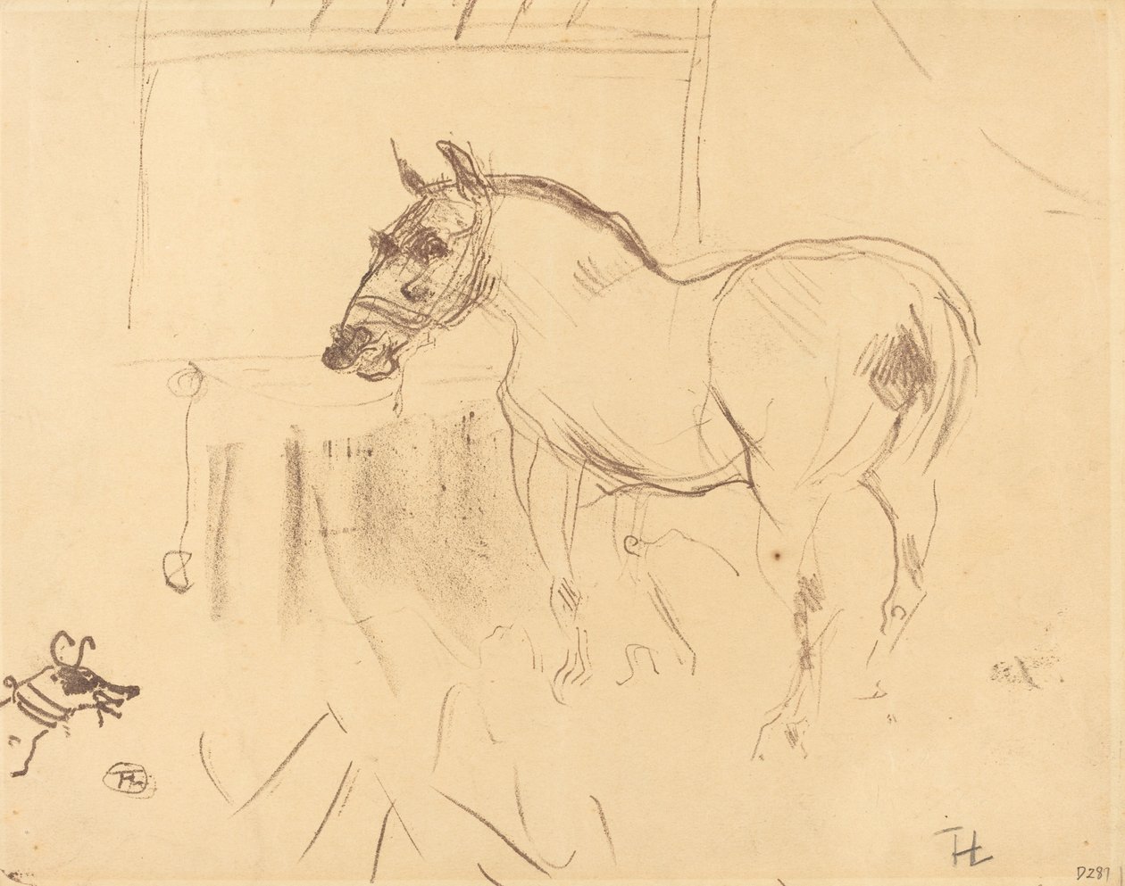 Das kleine Pony von Calmese von Henri de Toulouse Lautrec