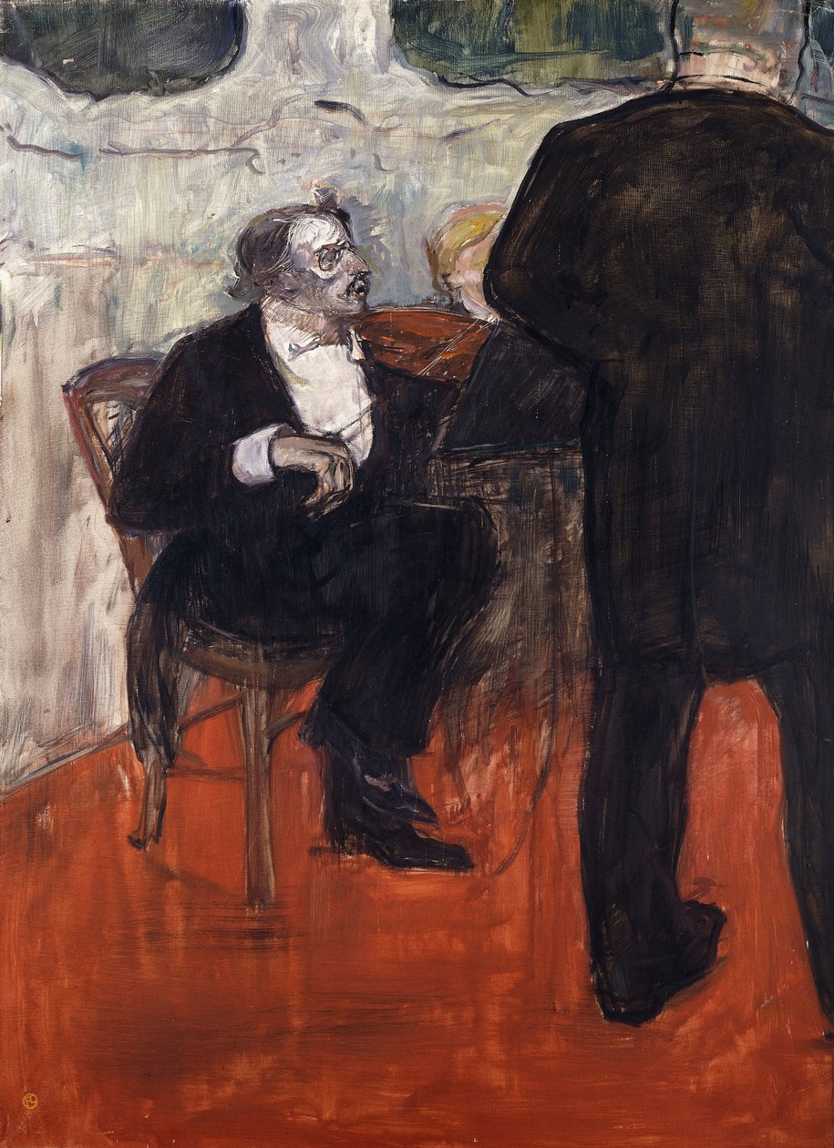 Der Geiger Dancla, 1900 von Henri de Toulouse Lautrec