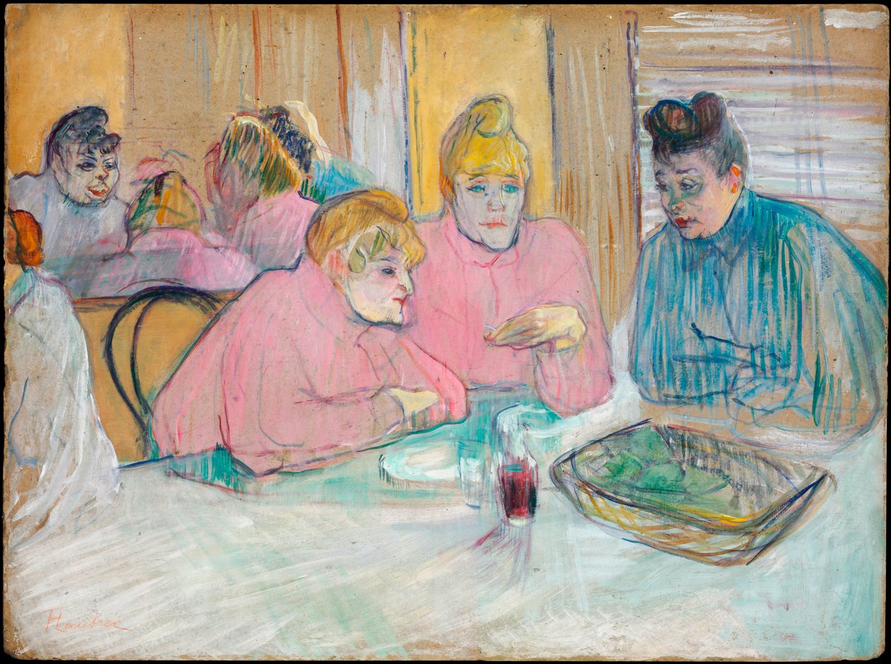 Diese Damen im Refektorium, 1893-94 von Henri de Toulouse Lautrec