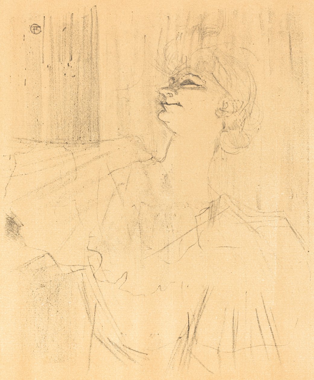 Nach Menilmontant von Bruant, 1898 von Henri de Toulouse Lautrec