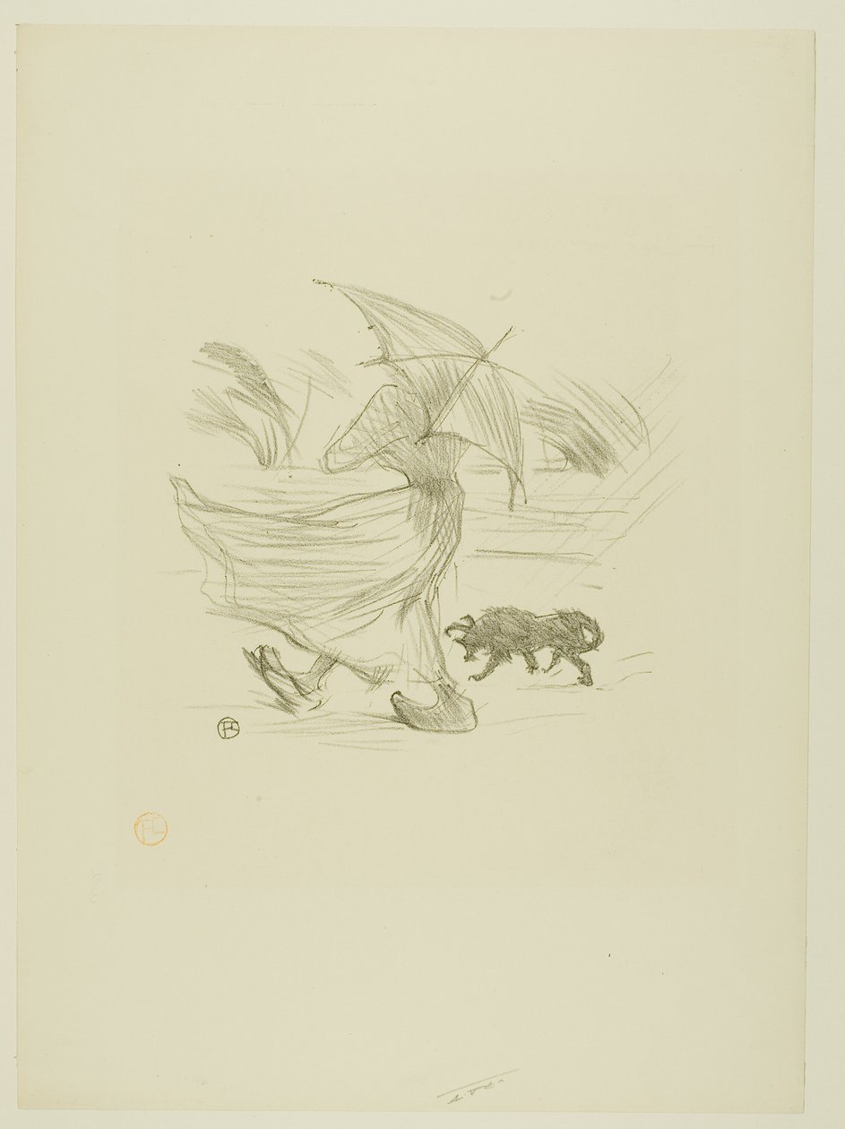 Was der Regen sagt von Henri de Toulouse Lautrec