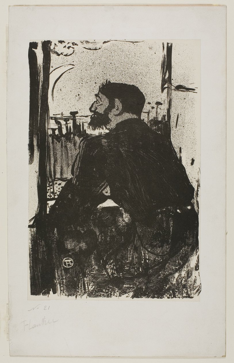 Weiße Nacht von Henri de Toulouse Lautrec