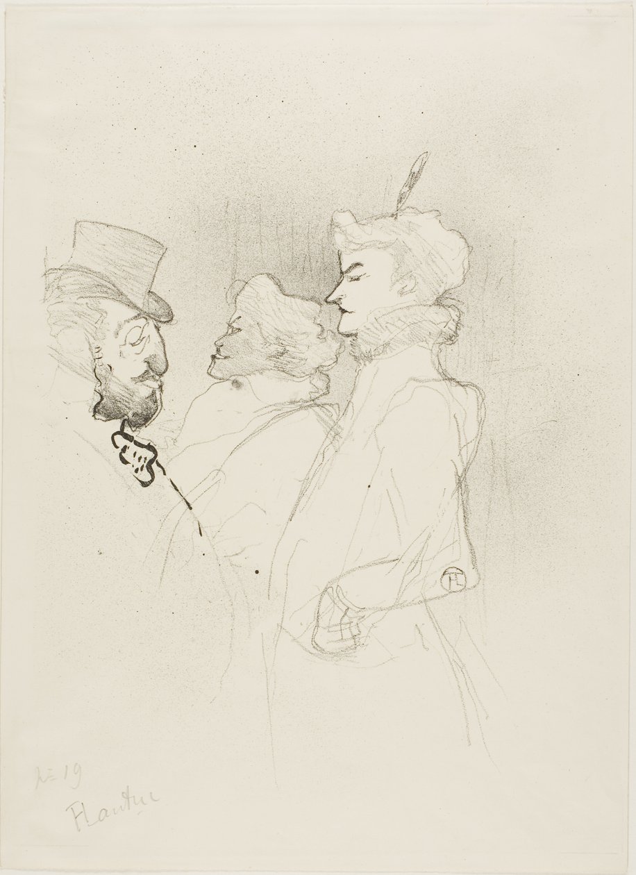 Warum nicht?... Einmal zählt nicht von Henri de Toulouse Lautrec