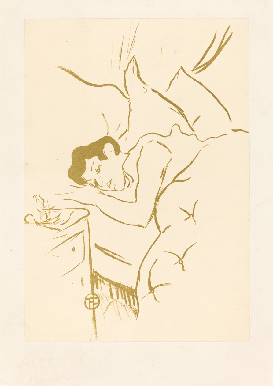 Dein Mund, 1893 von Henri de Toulouse Lautrec