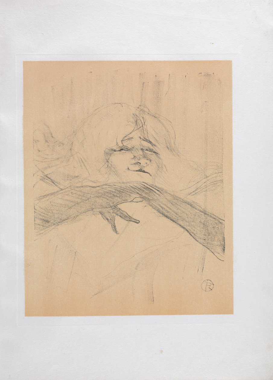Yvette Guilbert-Englische Serie: Linger Longer Loo von Henri de Toulouse Lautrec