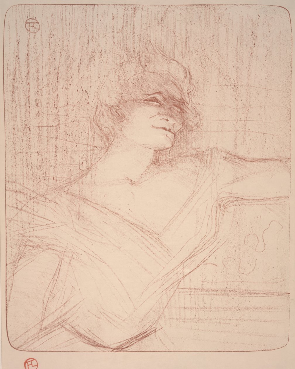 Yvette Guilbert, La Glu von Henri de Toulouse Lautrec