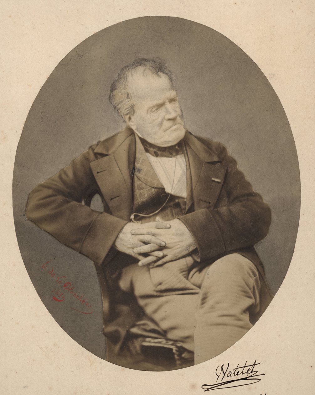 Watelet, 39 boulevard des Capucines Paris im Jahr 1821 von Henri de la Blanchere