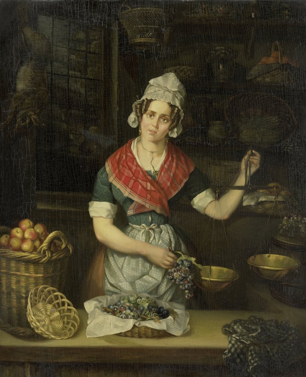 Obstverkäuferin von Henrietta Christina Temminck