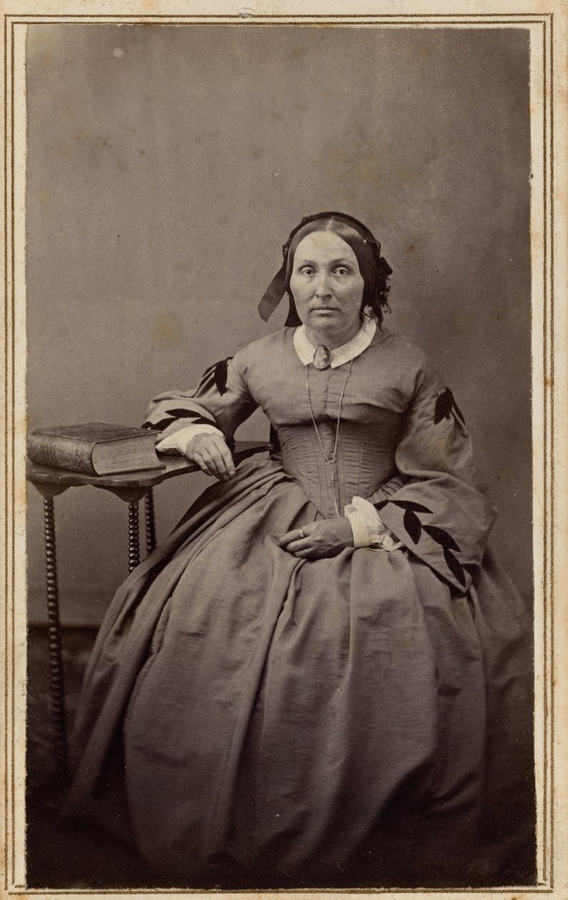 Porträt einer Frau, 1860er Jahre von Henrietta M. Hart