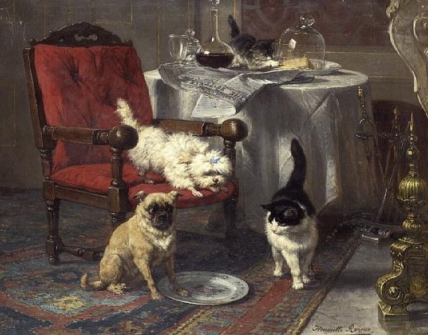 Ein Stück Käse von Henriëtte Ronner Knip