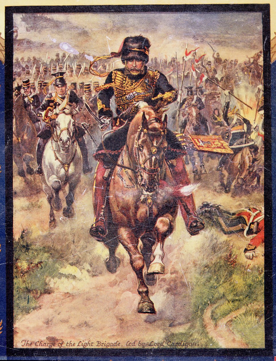 Der Angriff der Leichten Brigade unter der Führung von Lord Cardigan, Illustration für 