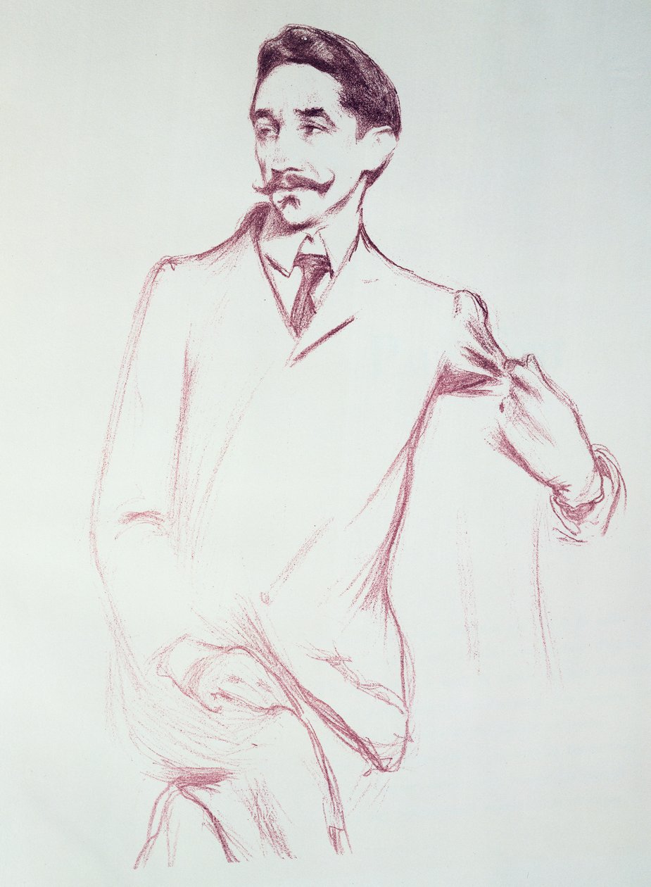 Porträt von Robert de Montesquiou (1855-1921), 1901 von Henry Bataille