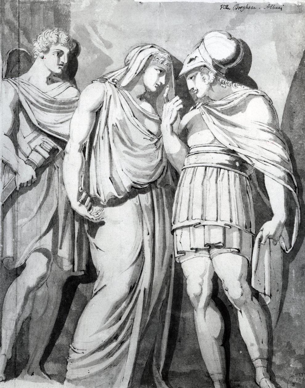 Zethos, Antiope und Amphion, 1770 von Johann Heinrich Füssli