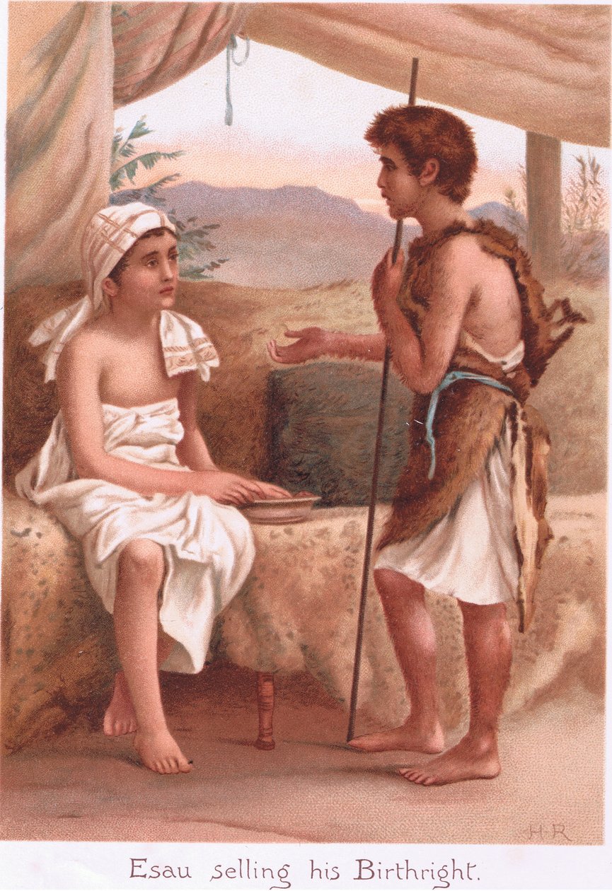 Esau verkauft sein Erstgeburtsrecht von Henry Ryland