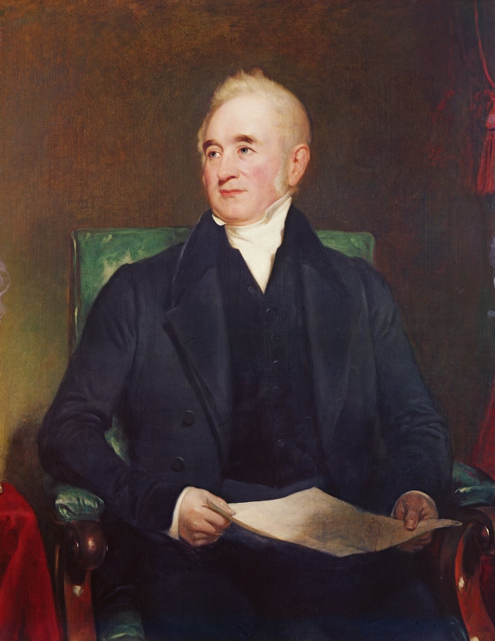 George Stephenson, ca. 1845 von Henry William Pickersgill