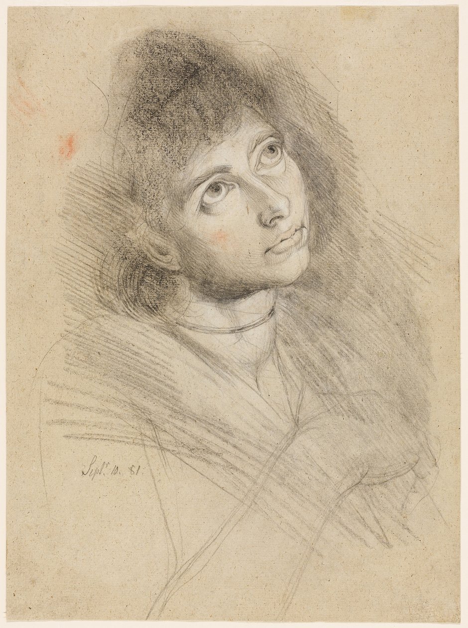 Porträt einer Frau (Martha Hess) von Henry (1741 1825) Fuseli