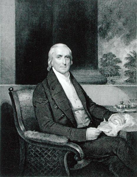 Philip Syng Physick (1768-1837) graviert von Richard W. Dodson (1812-67) von Henry (after) Inman